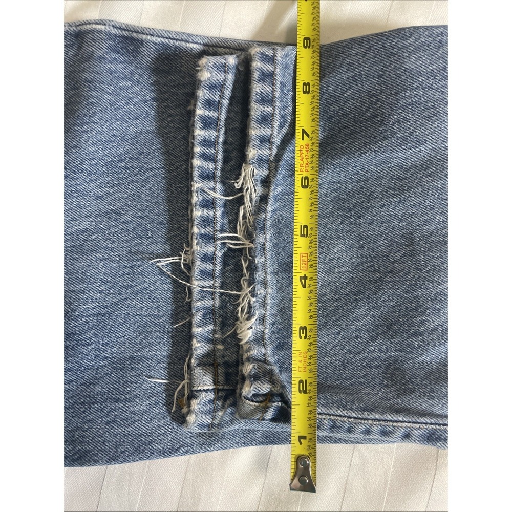 Polo Ralph Lauren Vintage 90's Dad Jeans Mid Rise Tapered Leg Men's 30x31 - Picture 10 of 12
